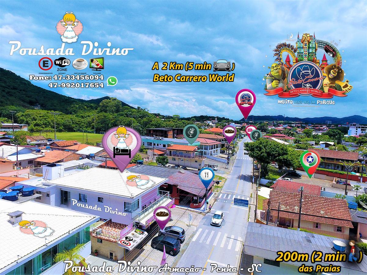 Pousada Divino Penha  Buitenkant foto